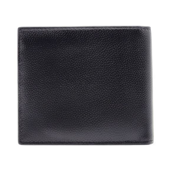 Giorgio Armani Milano Black Leather Bifold Men's Wallet - New in Box - Picture 3 of 5